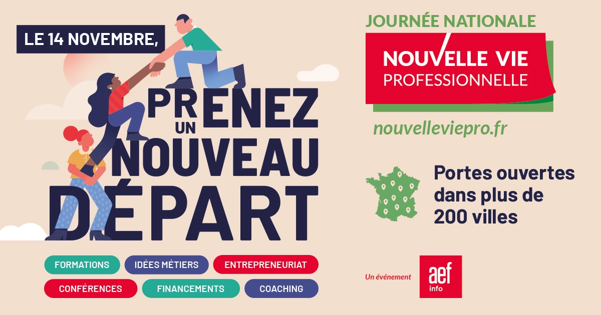 Journée de la reconversion professionnelle – Portes ouvertes